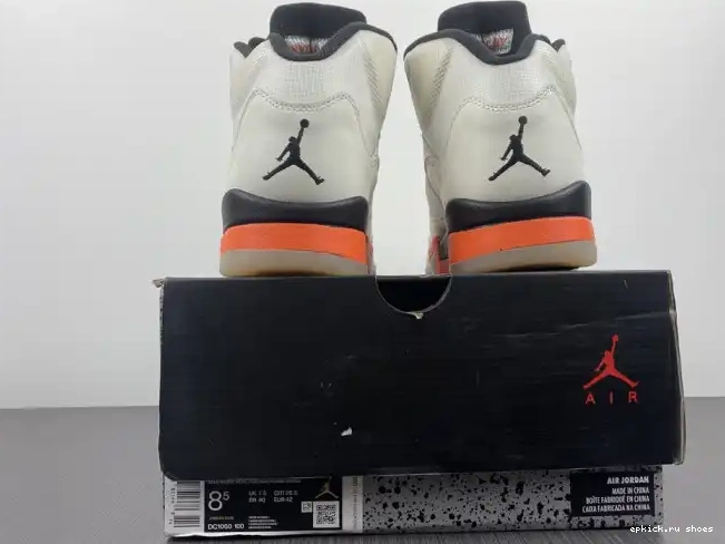 Rep Retro 5 DC1060-100 Jordan Orange Total 0501